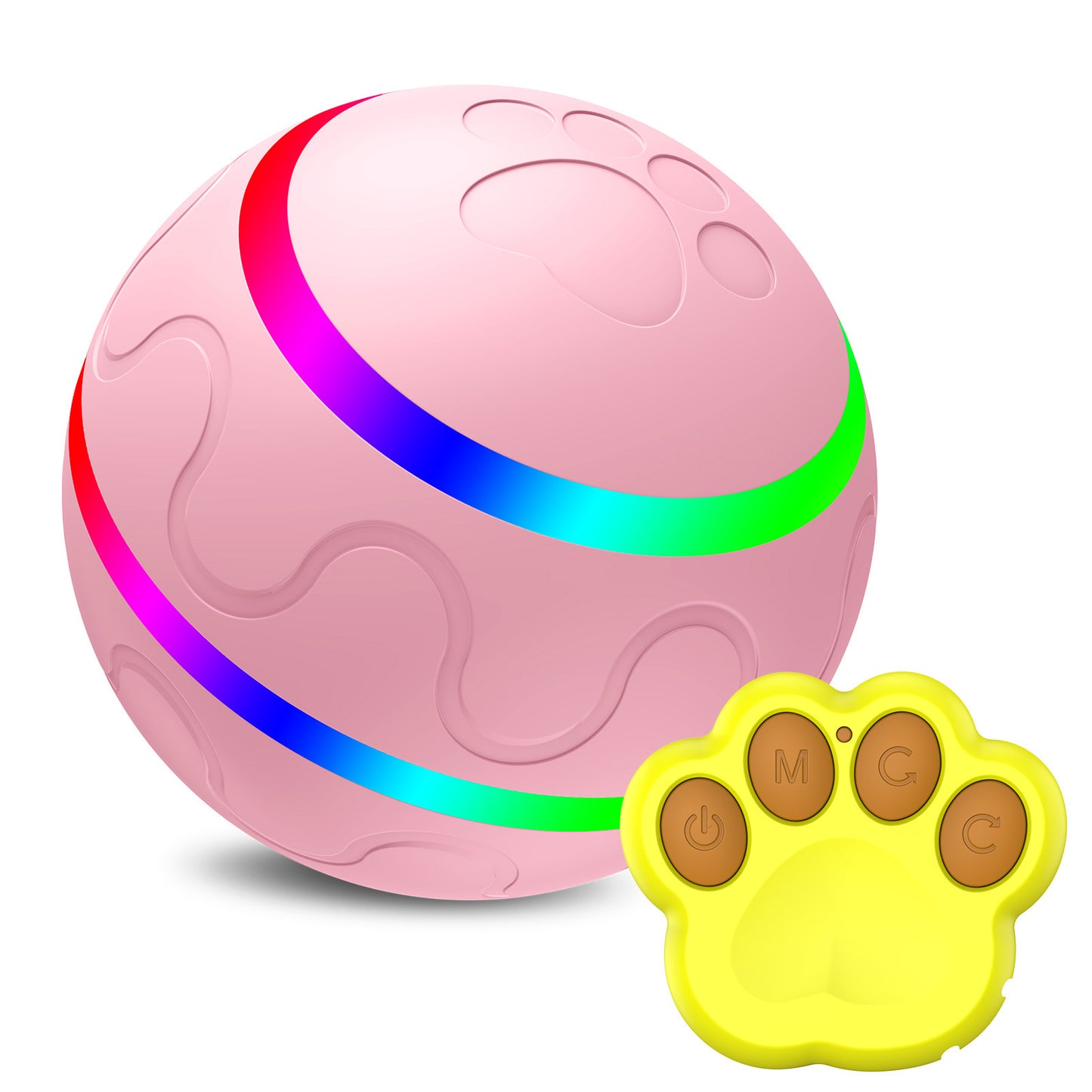 Intelligent USB Automatic Rotating Cat Toy Ball | Interactive Self-Spinning Toy 