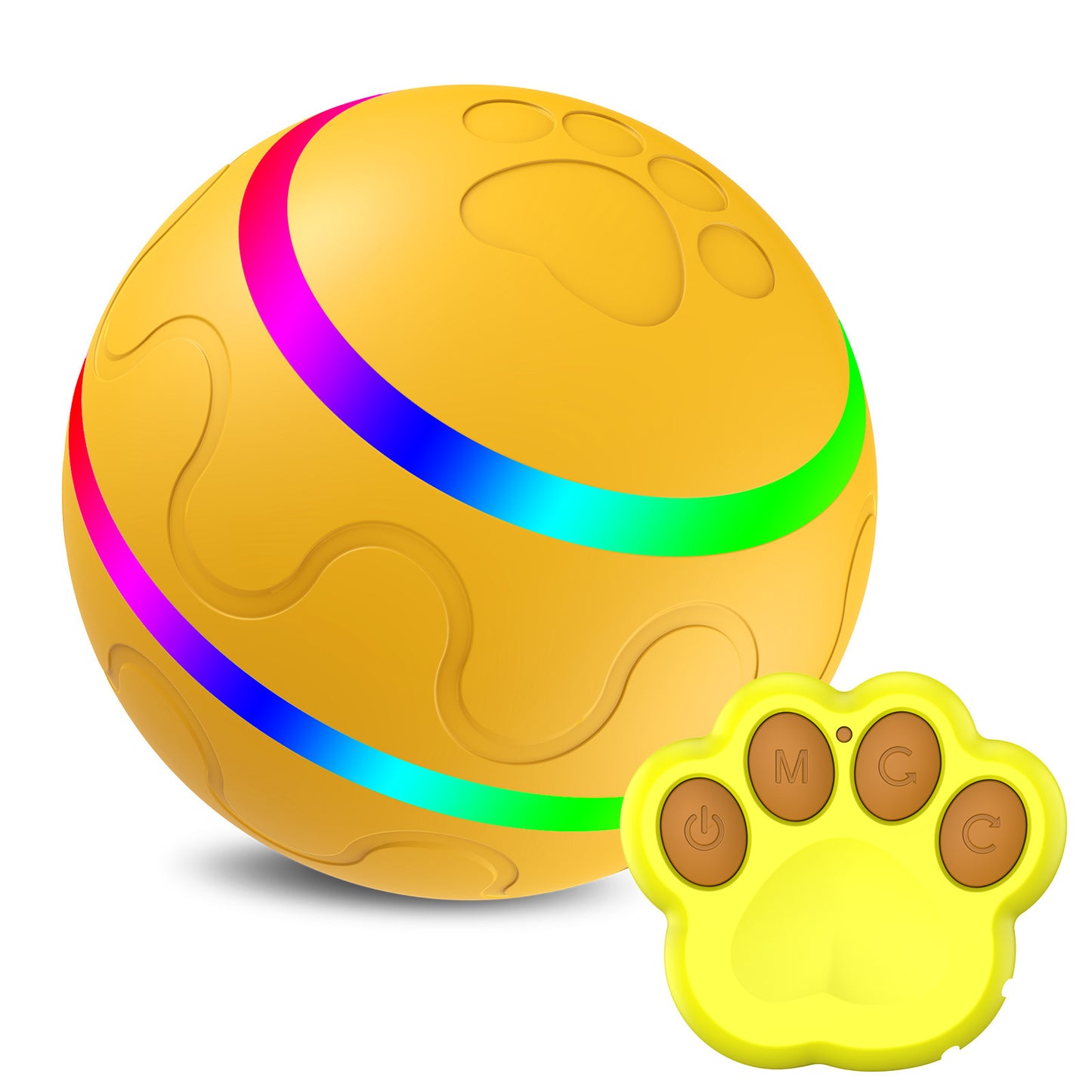 Intelligent USB Automatic Rotating Cat Toy Ball | Interactive Self-Spinning Toy 