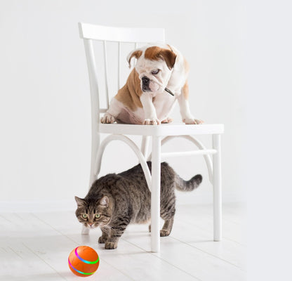 Intelligent USB Automatic Rotating Cat Toy Ball | Interactive Self-Spinning Toy 
