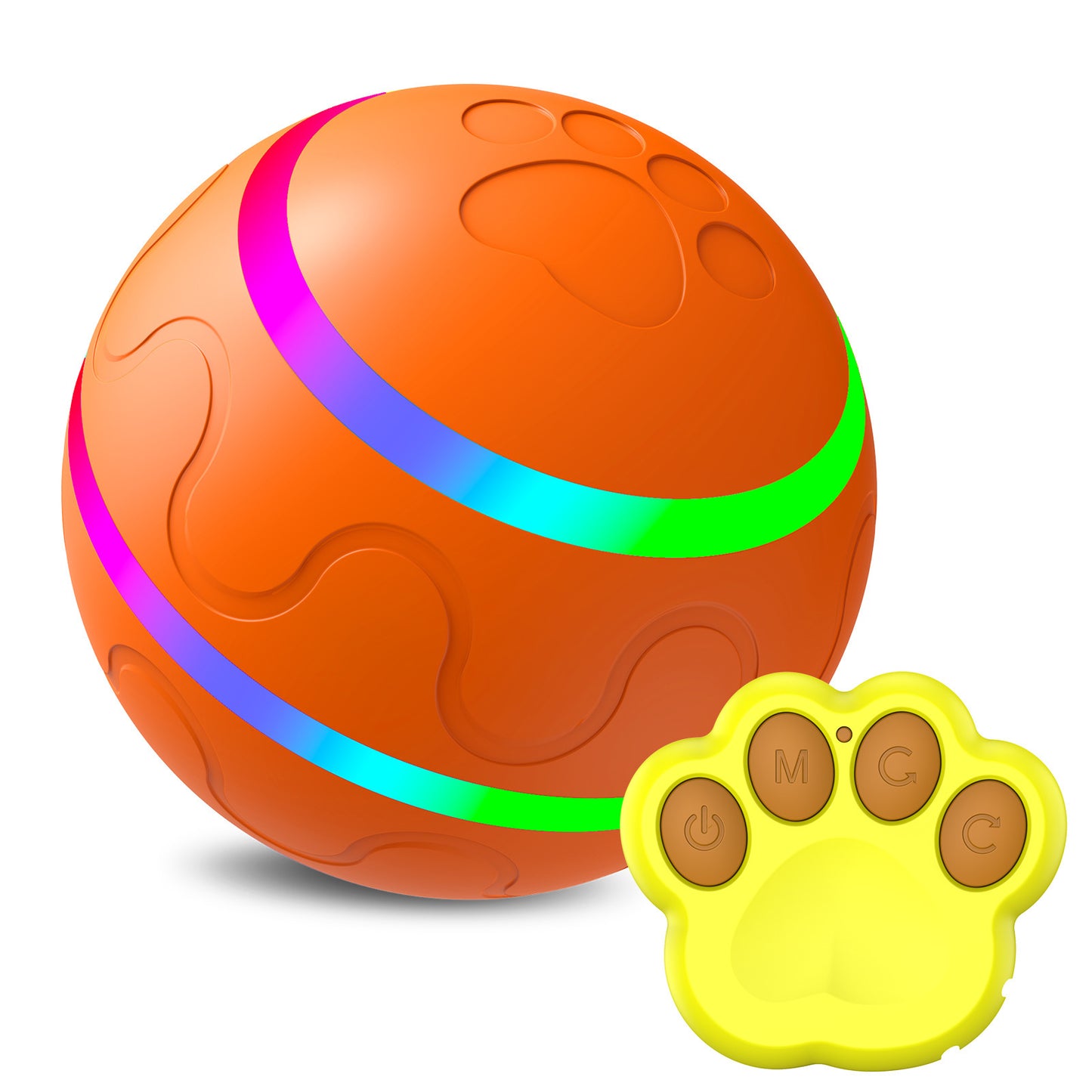 Intelligent USB Automatic Rotating Cat Toy Ball | Interactive Self-Spinning Toy 
